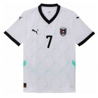 Maglia Calcio Austria Marko Arnautovic #7 Seconda Divisa Europei 2024 Manica Corta